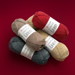 YARNART INTENSE LINEN - KNITTING YARN