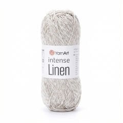 YARNART INTENSE LINEN - KNITTING YARN OFF-WHITE - 4100