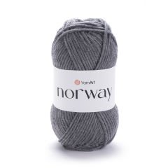 YARNART NORWAY - KNITTING YARN GREY - 29