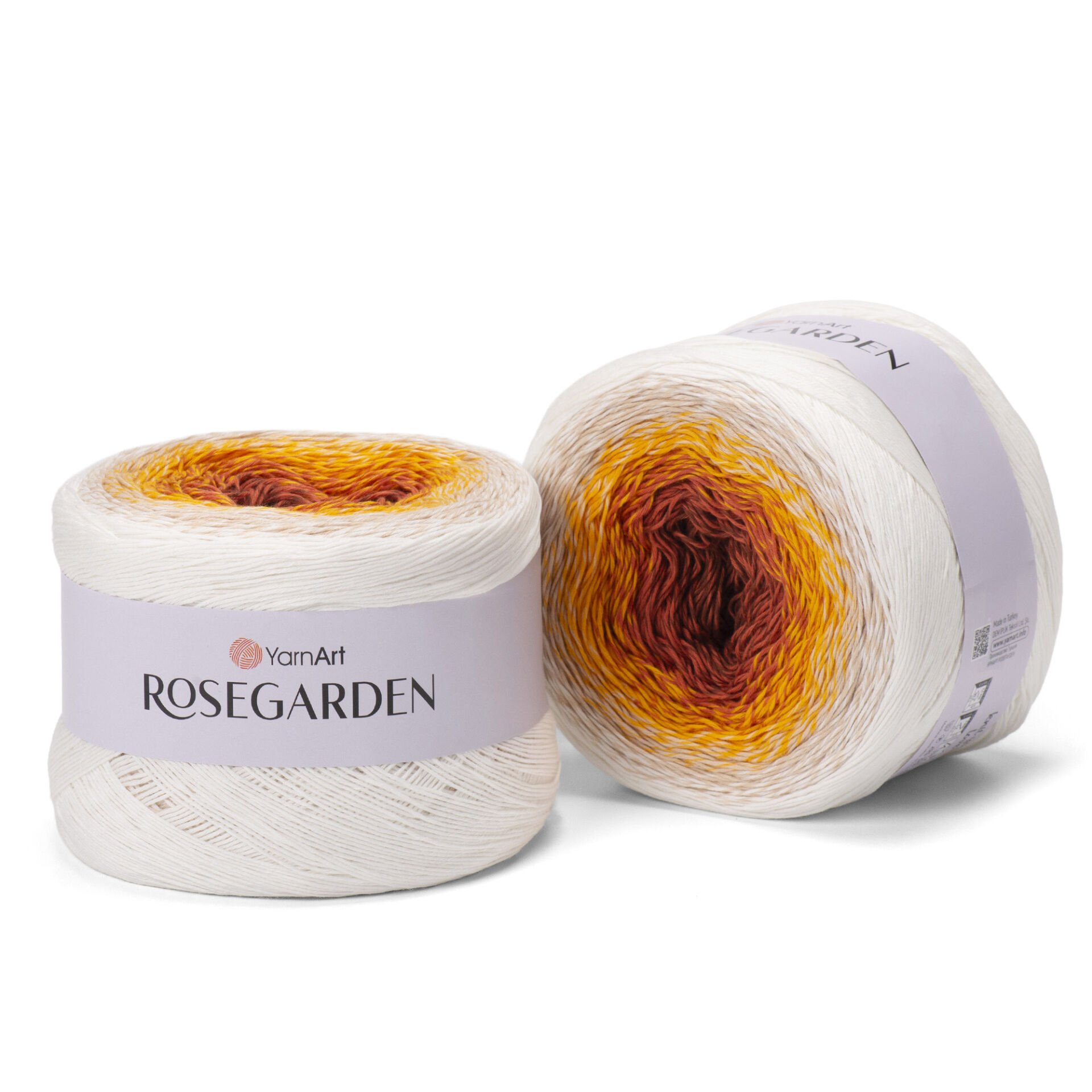 YARNART ROSEGARDEN - MULTICOLOR KNITTING YARN VARIEGATED - 307