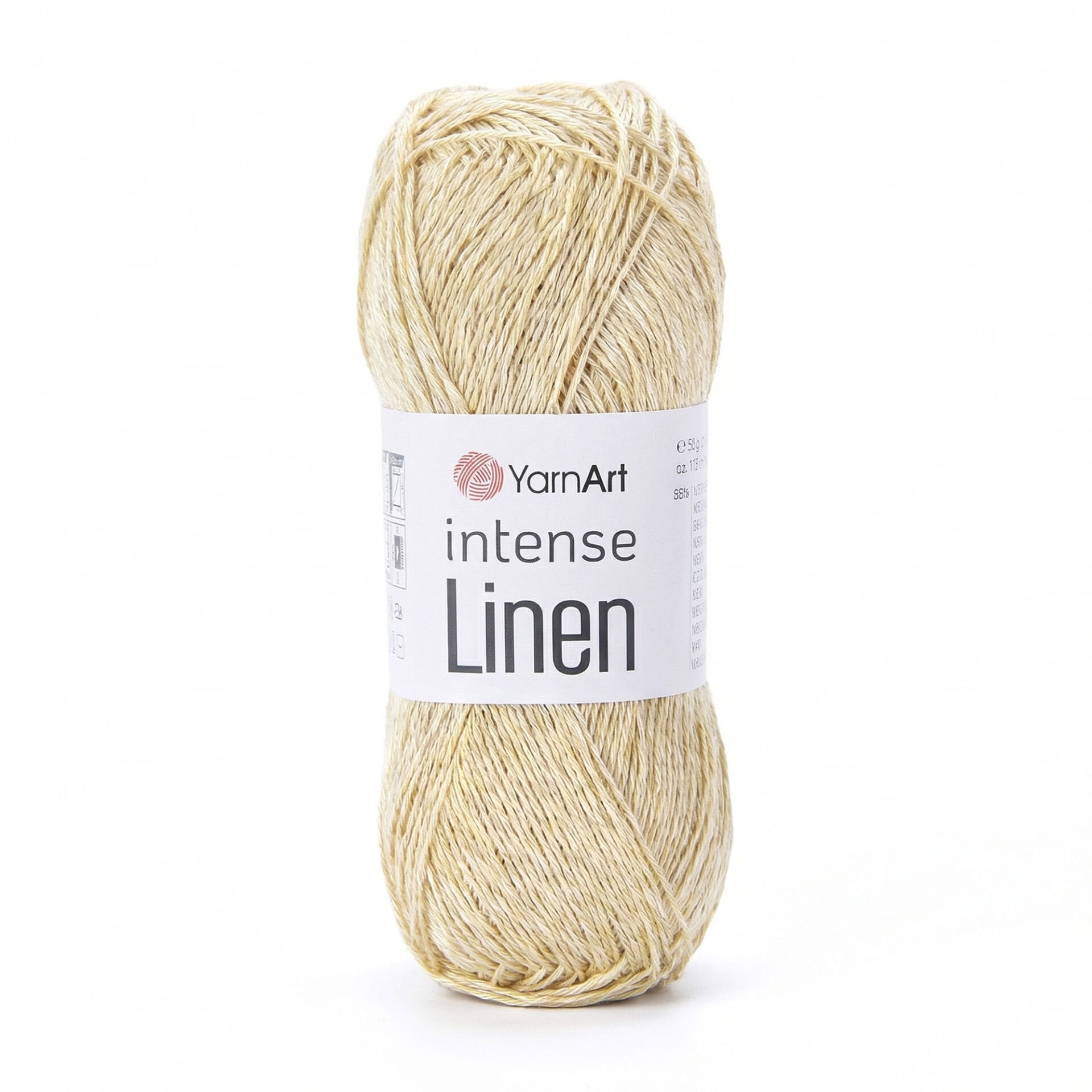 YARNART INTENSE LINEN - KNITTING YARN BEIGE - 4102