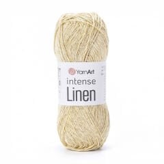 YARNART INTENSE LINEN - KNITTING YARN BEIGE - 4102