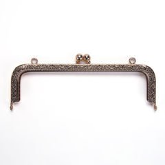 RECTANGLE BAG FRAME 20.5 CM ROSE