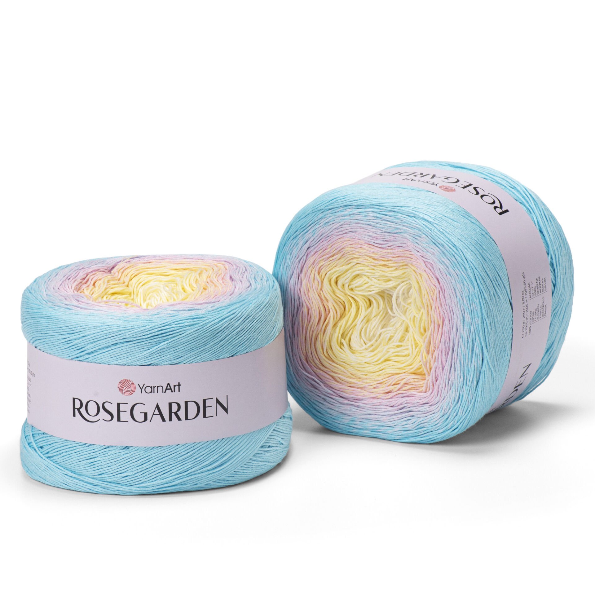 YARNART ROSEGARDEN - MULTICOLOR KNITTING YARN VARIEGATED - 311