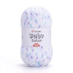 YARNART BABY COLOR NEW - KNITTING YARN VARIEGATED - 201