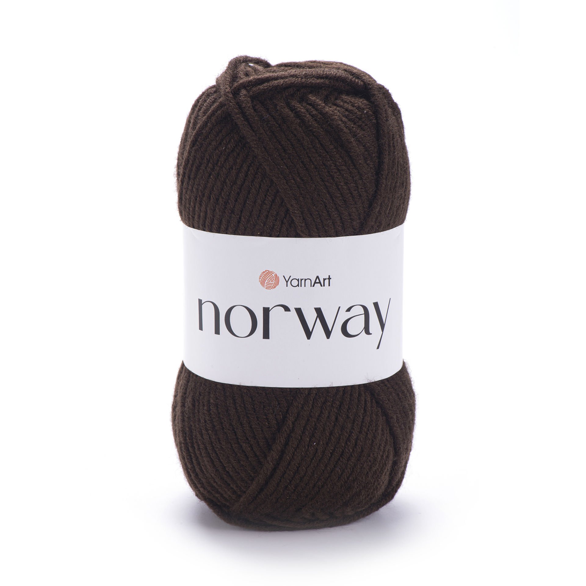 YARNART NORWAY - KNITTING YARN BROWN - 217