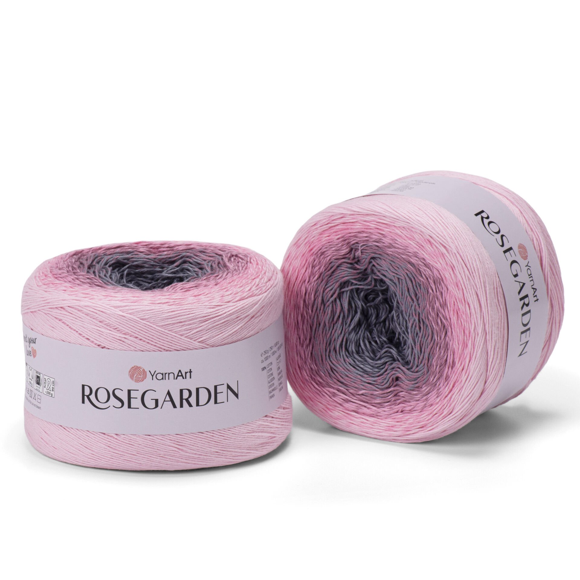 YARNART ROSEGARDEN - MULTICOLOR KNITTING YARN VARIEGATED - 313