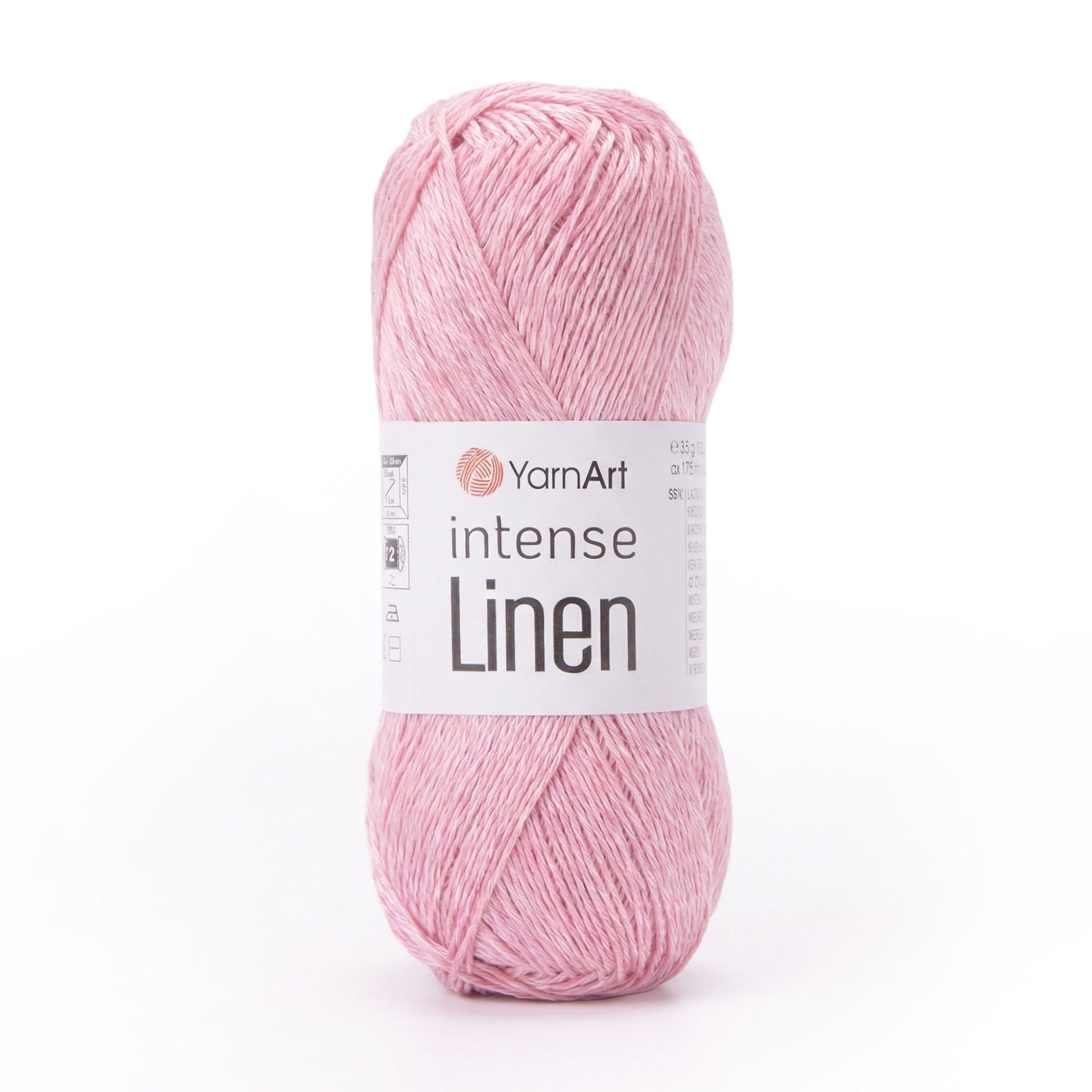 YARNART INTENSE LINEN - KNITTING YARN PINK - 4109