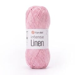 YARNART INTENSE LINEN - KNITTING YARN PINK - 4109