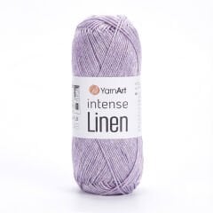 YARNART INTENSE LINEN - KNITTING YARN LILAC - 4110