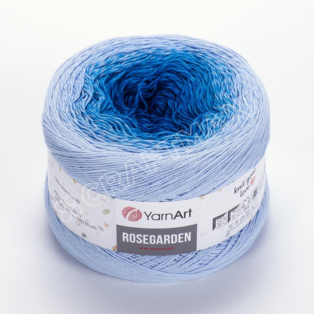 YARNART ROSEGARDEN - MULTICOLOR KNITTING YARN VARIEGATED - 316