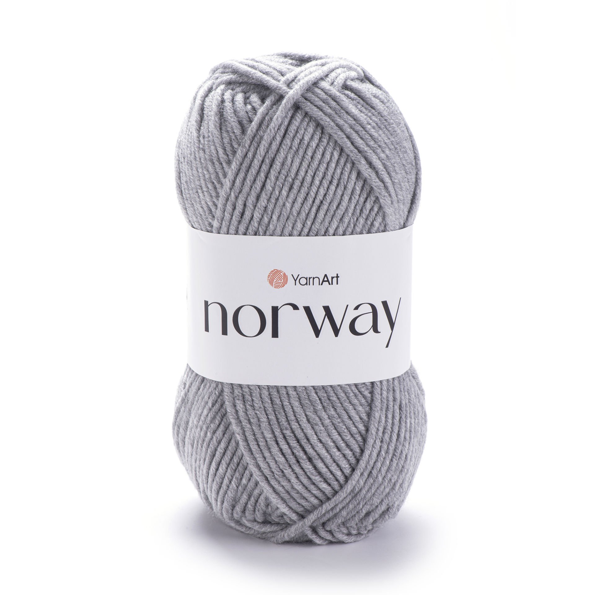 YARNART NORWAY - KNITTING YARN LIGHT GREY - 804