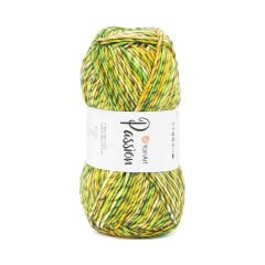 YARNART PASSION - MULTICOLOR KNITTING YARN VARIEGATED - 1243