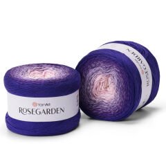 YARNART ROSEGARDEN - MULTICOLOR KNITTING YARN VARIEGATED - 321