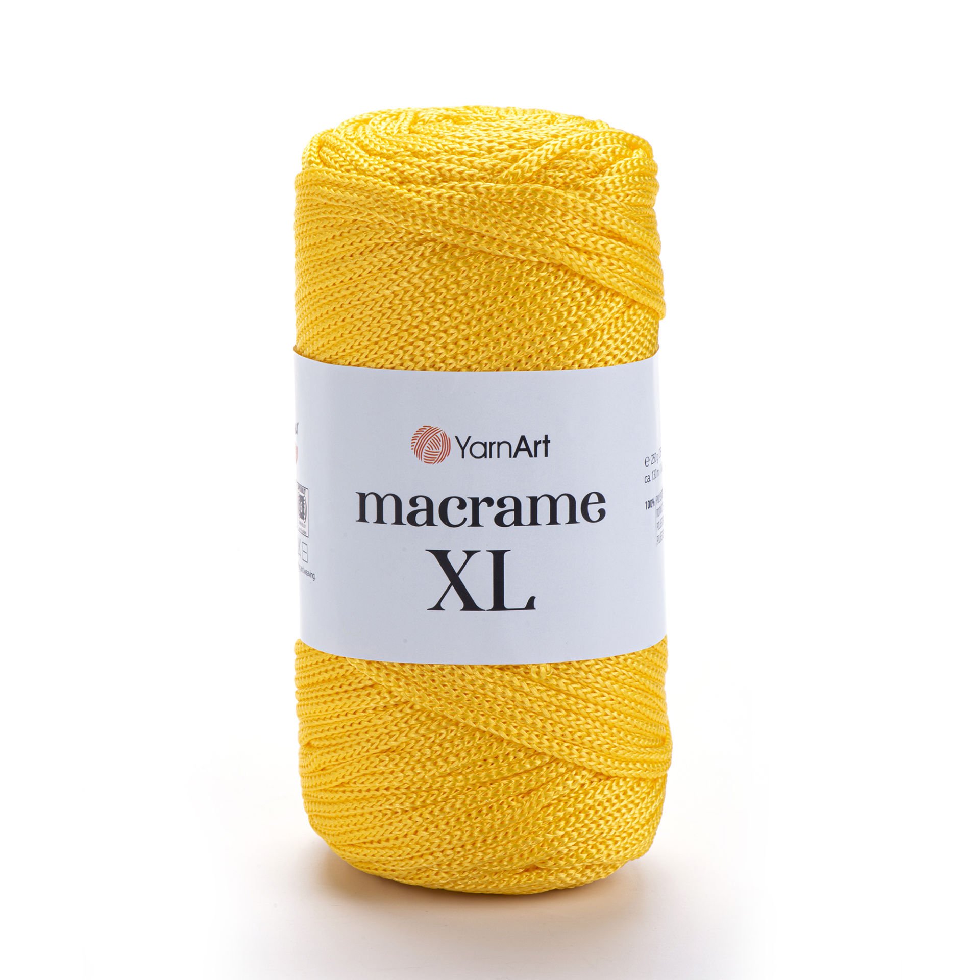 YARNART MACRAME XL - MACRAME CORD DARK YELLOW - 142