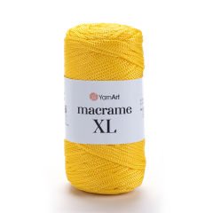 YARNART MACRAME XL - MACRAME CORD DARK YELLOW - 142