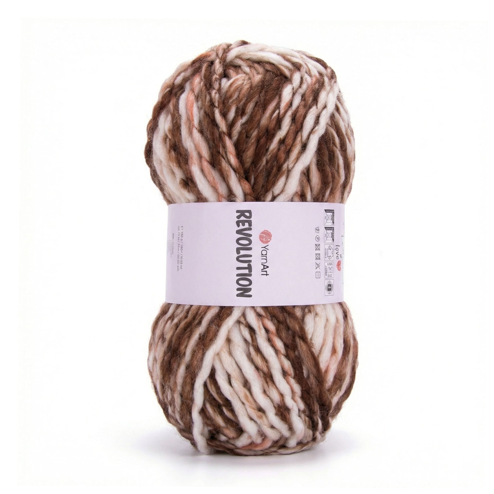 YARNART REVOLUTION - MULTICOLOR KNITTING YARN VARIEGATED - 1607
