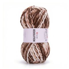 YARNART REVOLUTION - MULTICOLOR KNITTING YARN VARIEGATED - 1607