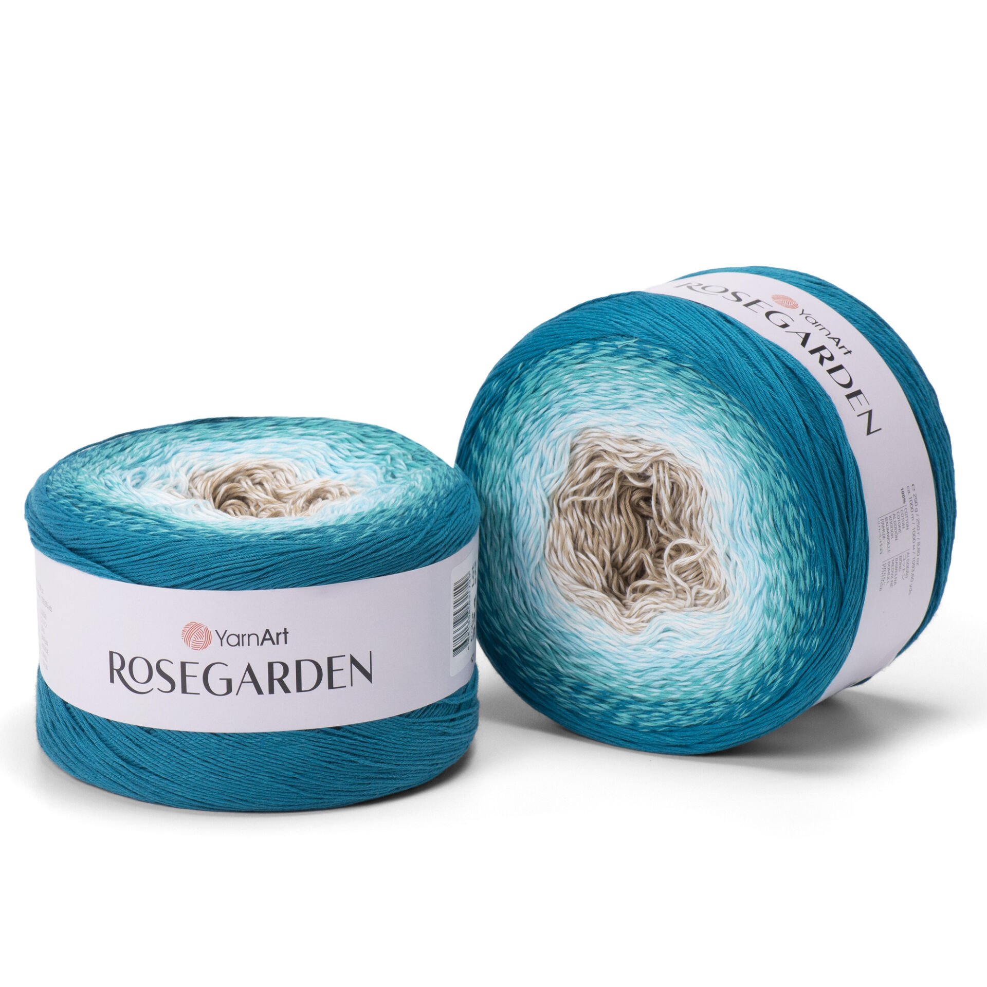 YARNART ROSEGARDEN - MULTICOLOR KNITTING YARN VARIEGATED - 324