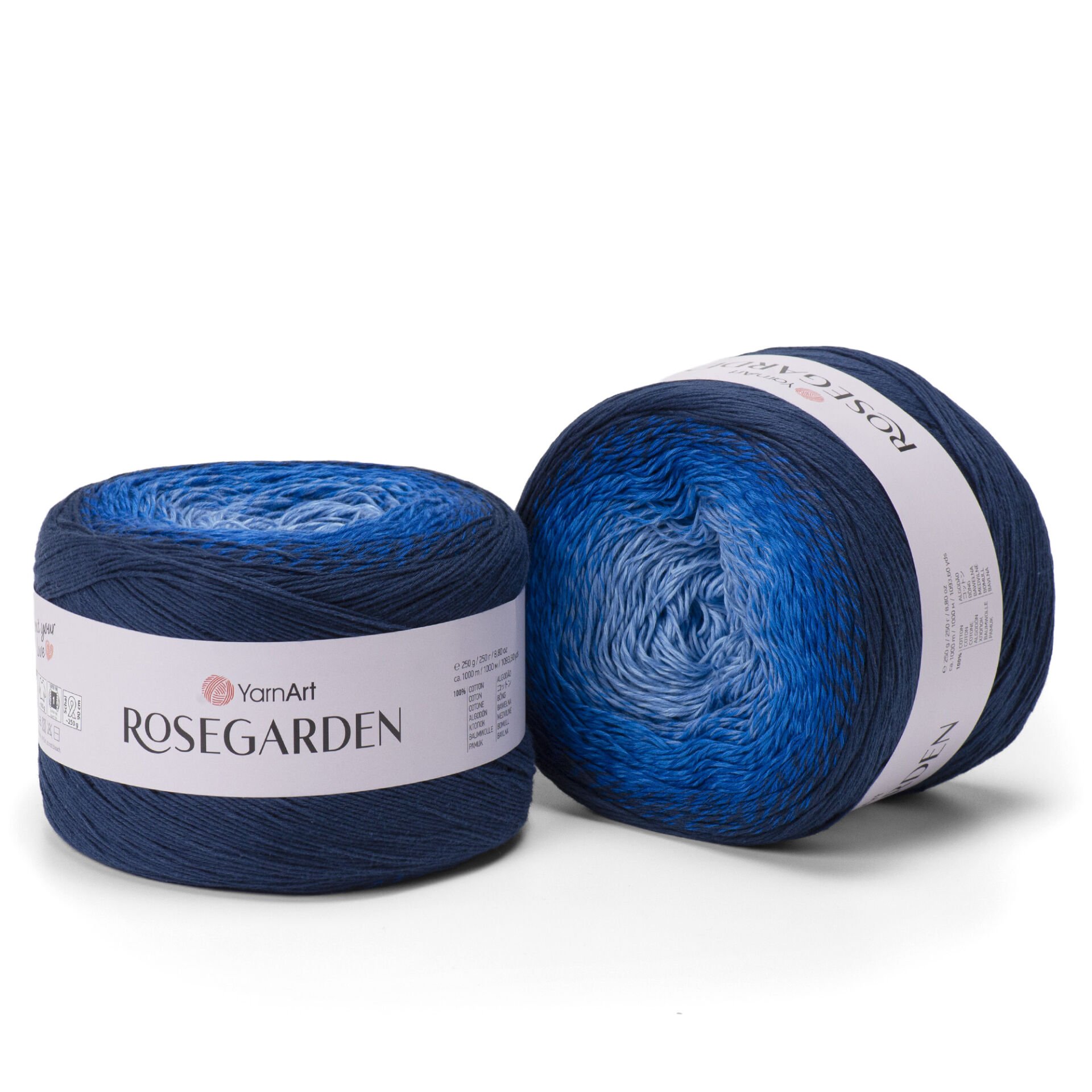 YARNART ROSEGARDEN - MULTICOLOR KNITTING YARN VARIEGATED - 325