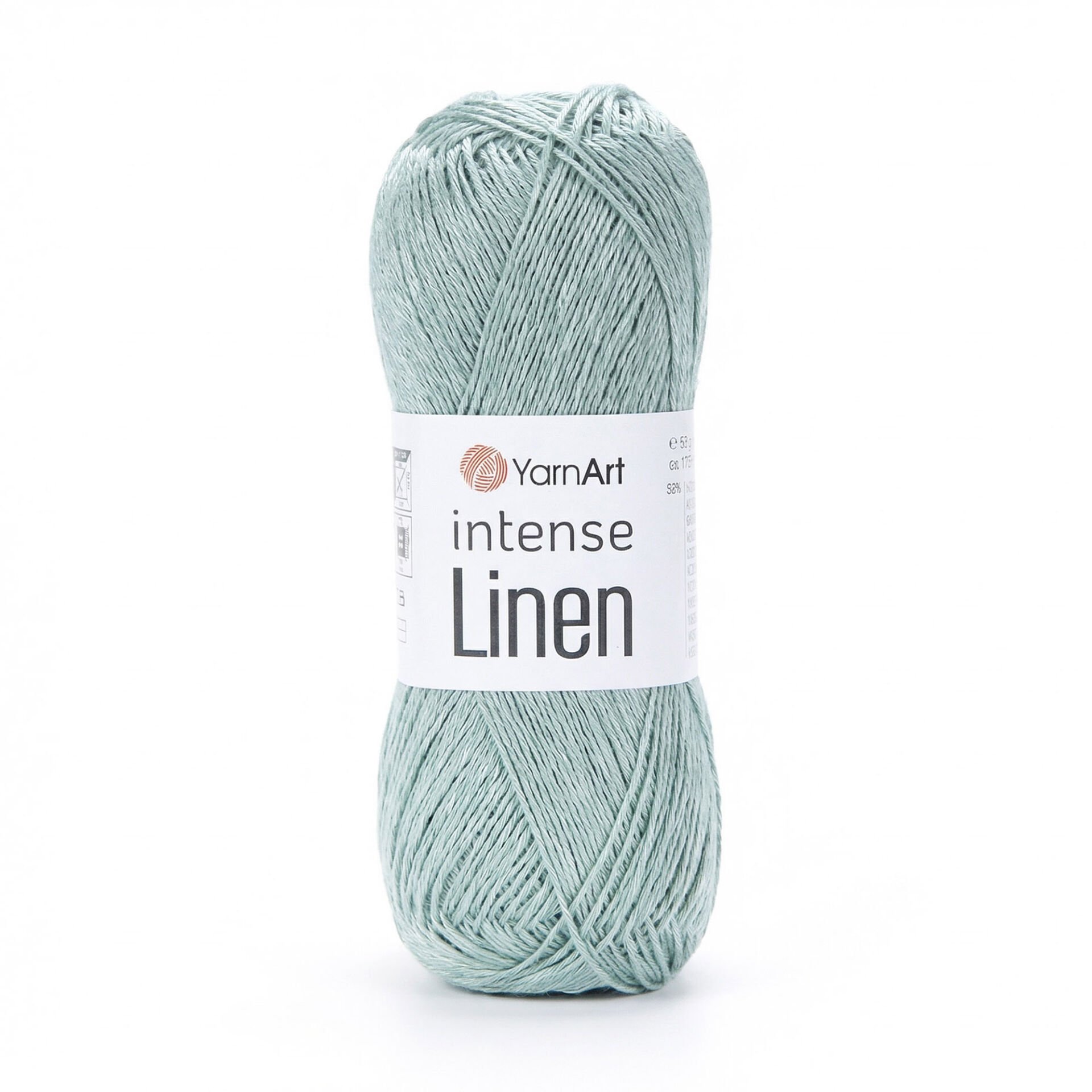 YARNART INTENSE LINEN - KNITTING YARN BLUE - 4122