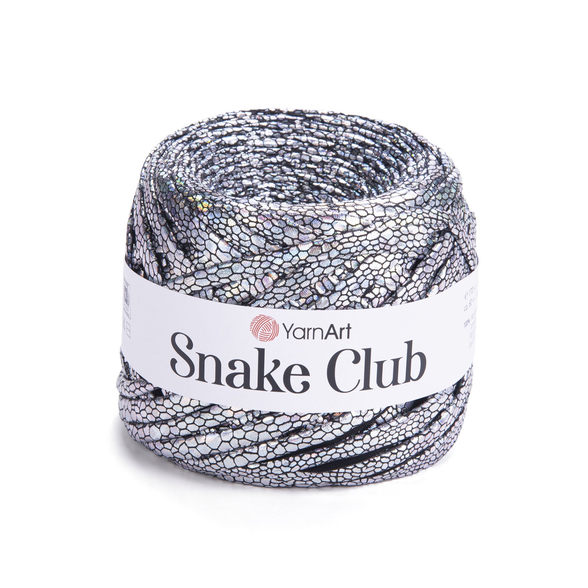 YARNART SNAKE CLUB - KNITTING YARN SILVER - 5105