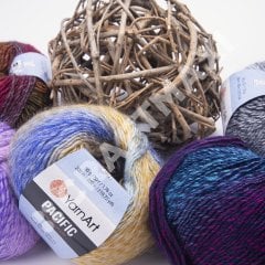 YARNART PACIFIC - MULTICOLOR KNITTING YARN