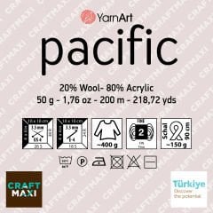 YARNART PACIFIC - MULTICOLOR KNITTING YARN