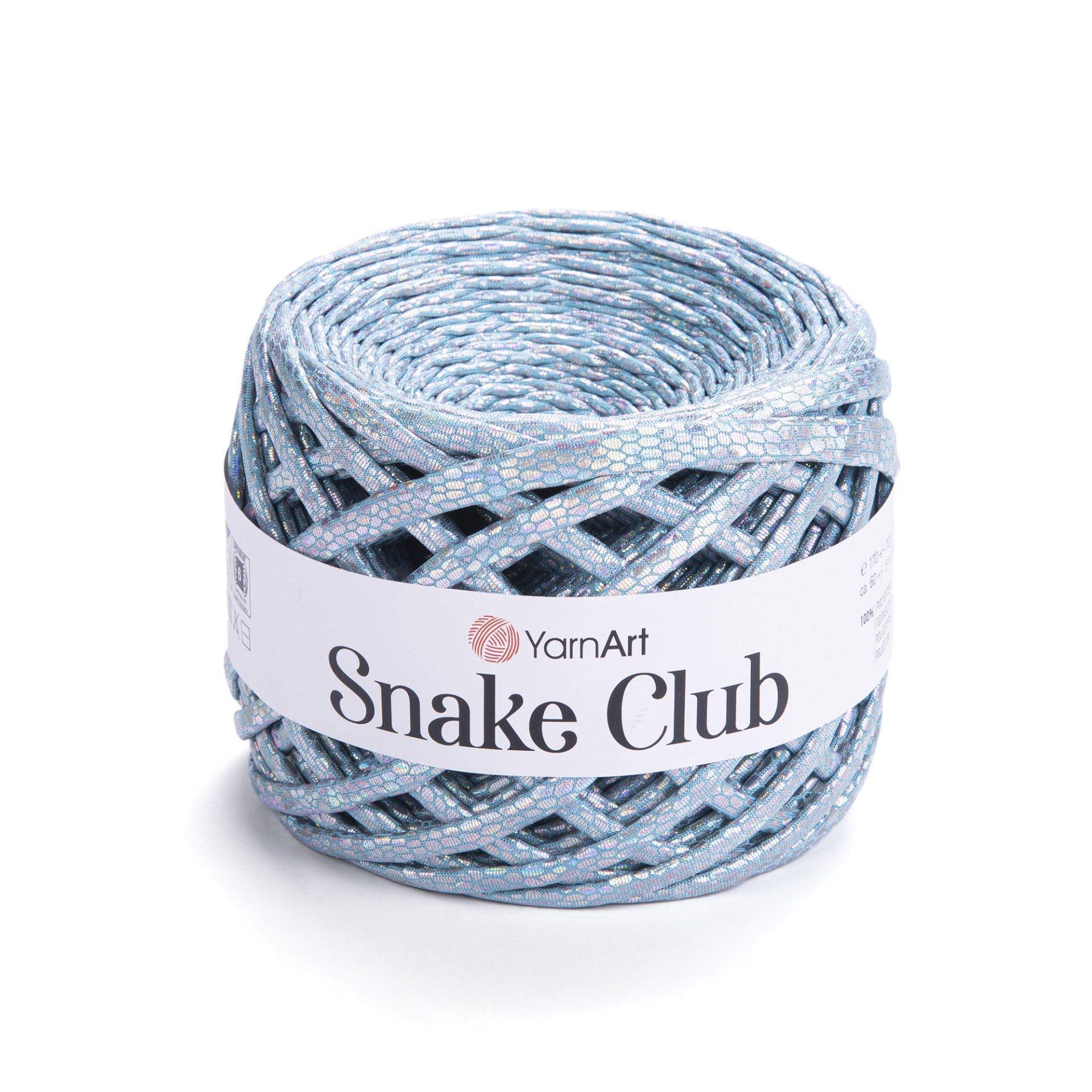 YARNART SNAKE CLUB - KNITTING YARN BLUE - 5110