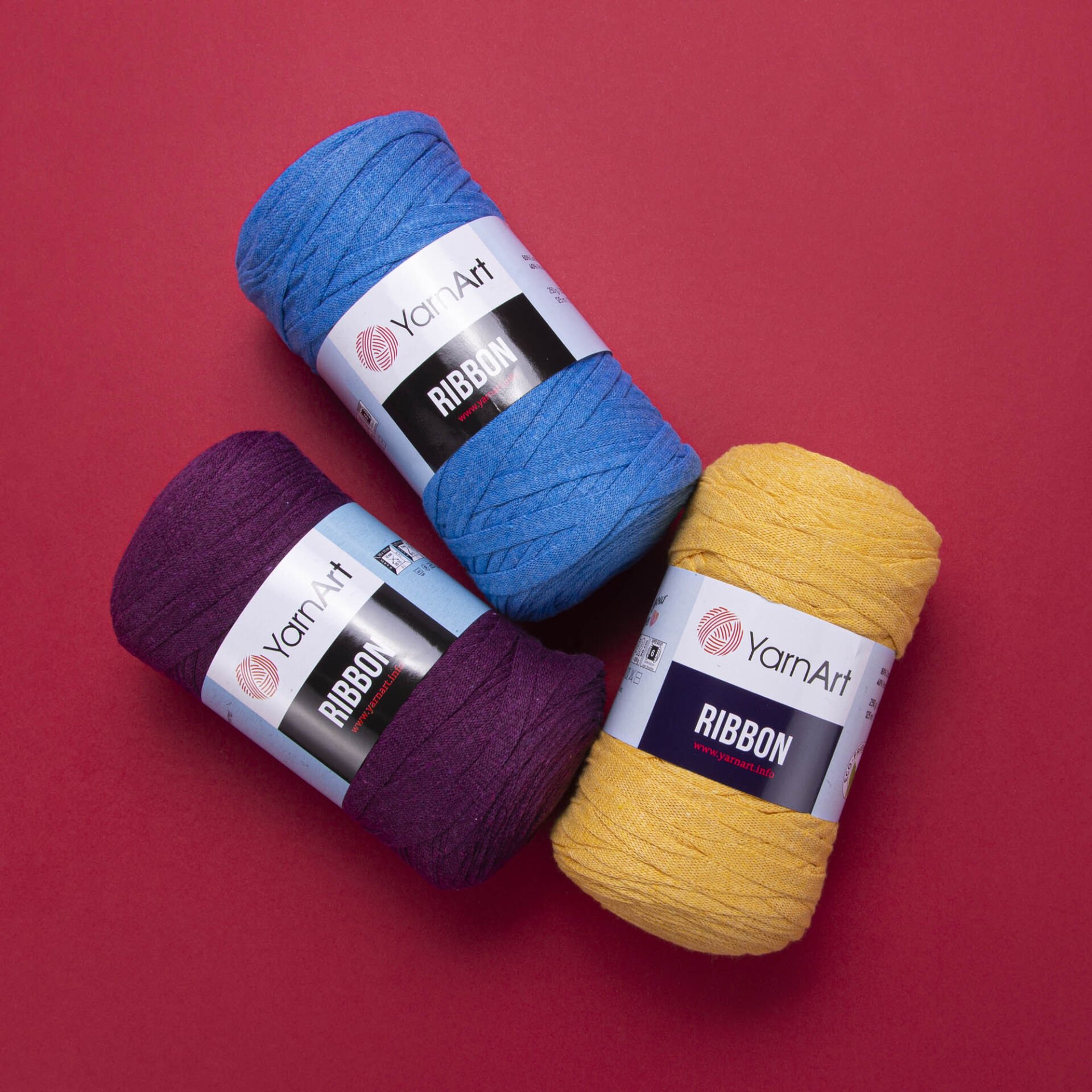 YARNART RIBBON - ZUBEHÖR Strickgarn