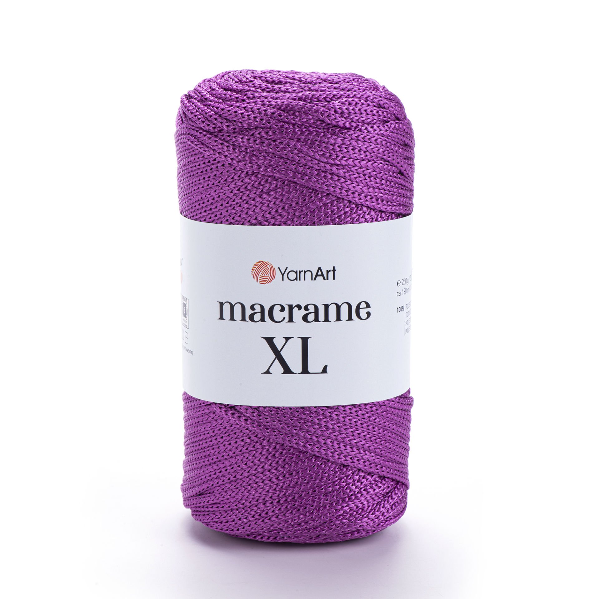 YARNART MACRAME XL - MACRAME CORD PURPLE - 161