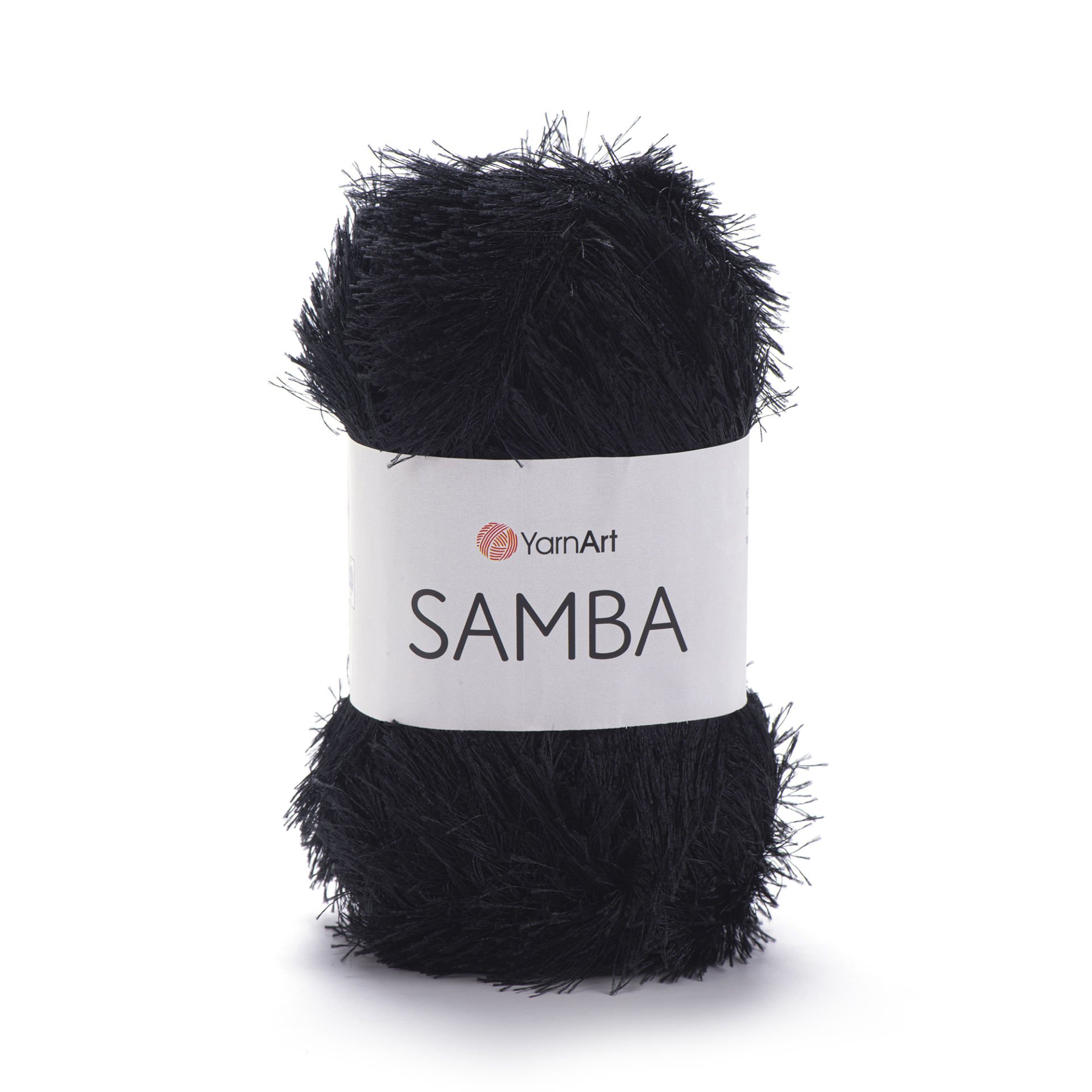 YARNART SAMBA - KNITTING YARN BLACK - 02
