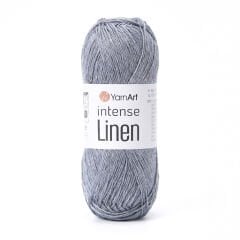 YARNART INTENSE LINEN - KNITTING YARN GREY - 4132