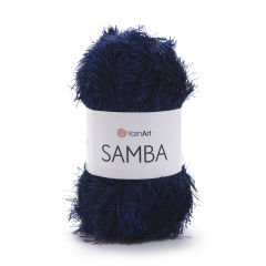 YARNART SAMBA - KNITTING YARN NAVY - 03