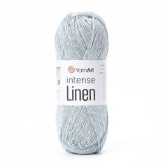 YARNART INTENSE LINEN - KNITTING YARN GREY - 4133