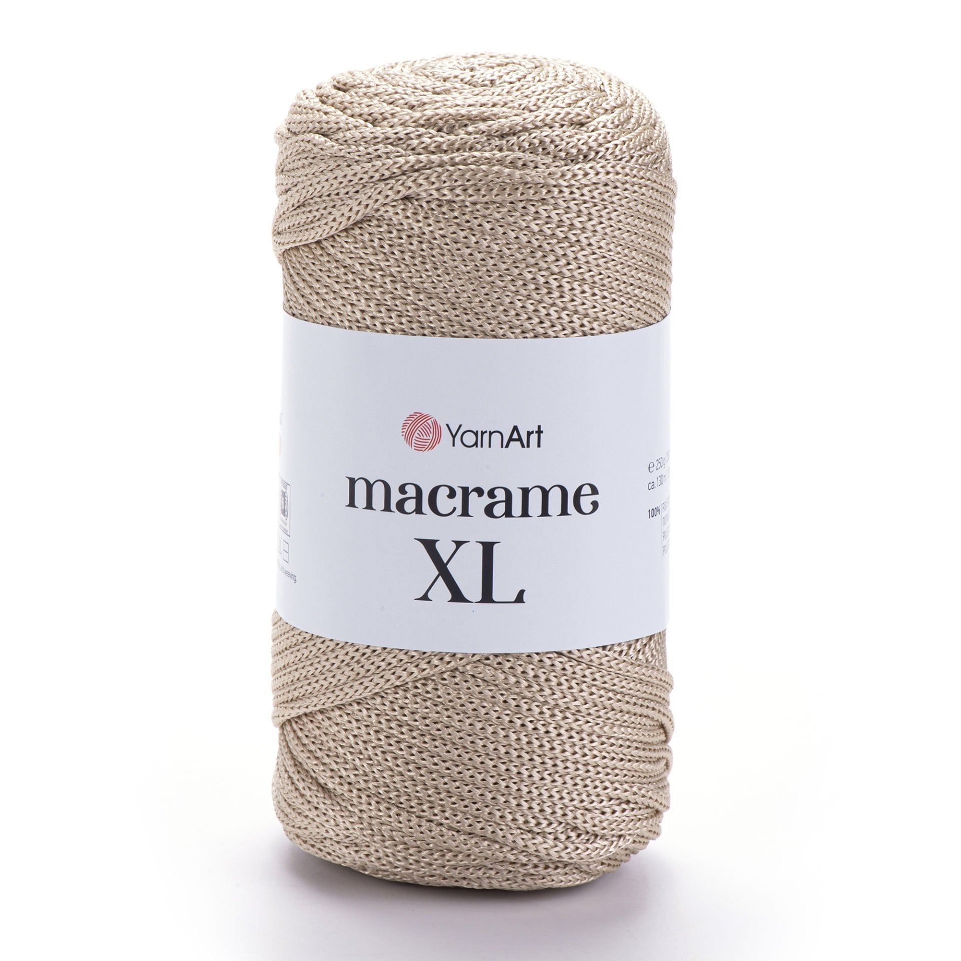 YARNART MACRAME XL - MACRAME CORD SAND BEIGE - 166