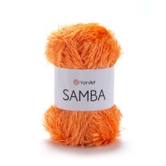 YARNART SAMBA - KNITTING YARN ORANGE - 07