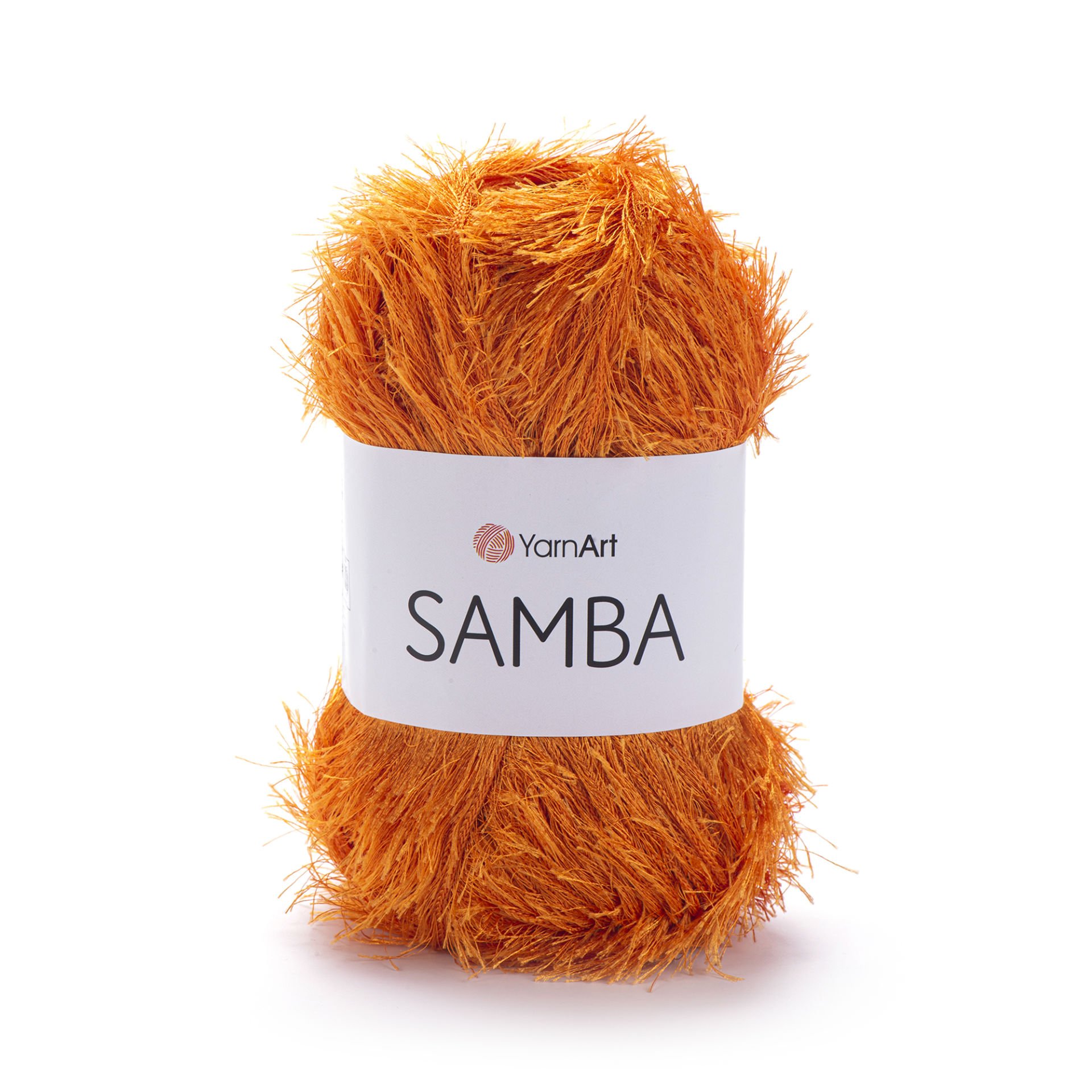 YARNART SAMBA - KNITTING YARN NEON ORANGE - 46