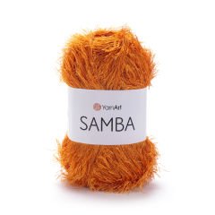 YARNART SAMBA - KNITTING YARN NEON ORANGE - 46