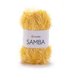 YARNART SAMBA - KNITTING YARN YELLOW - 47