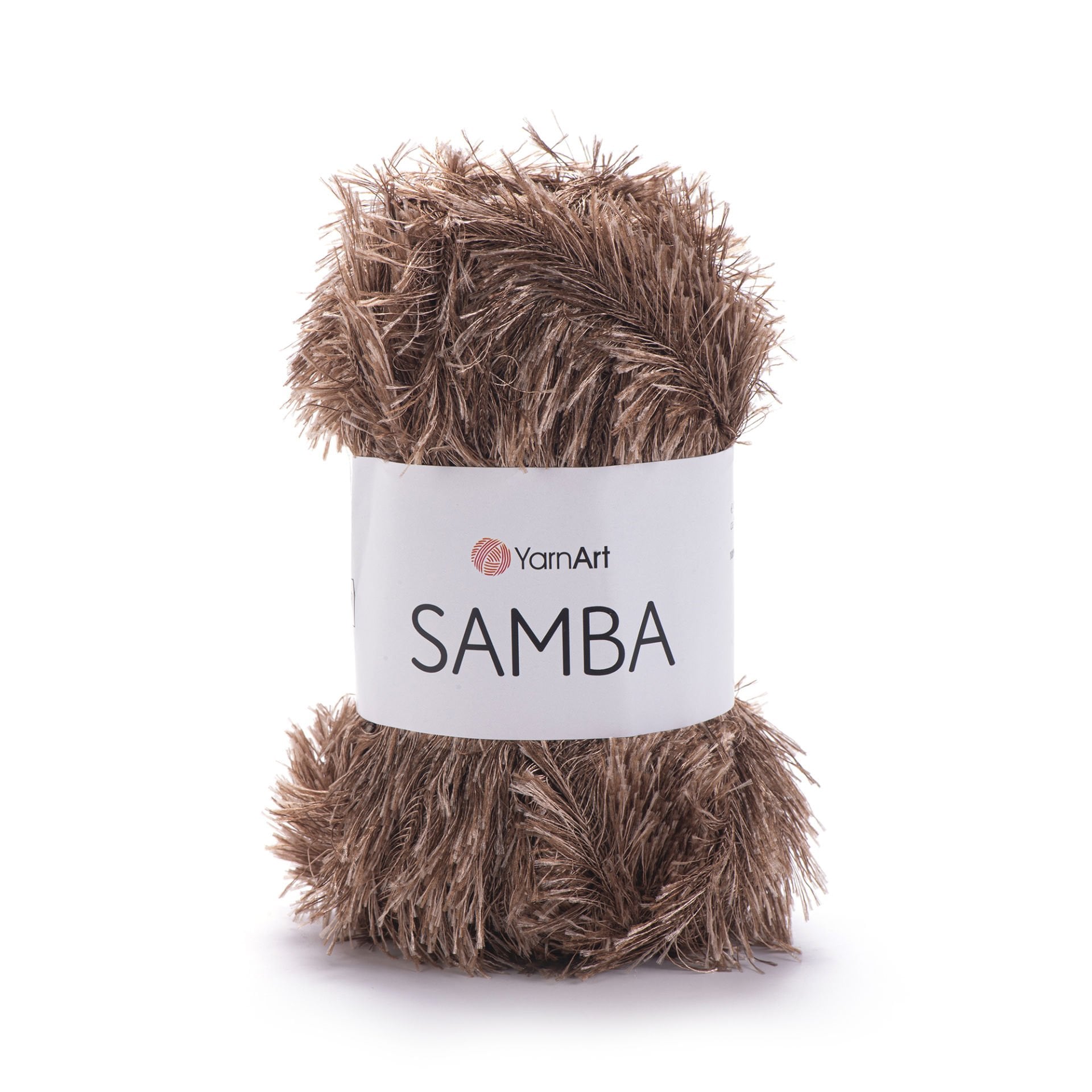 YARNART SAMBA - KNITTING YARN LIGHT BROWN - 199