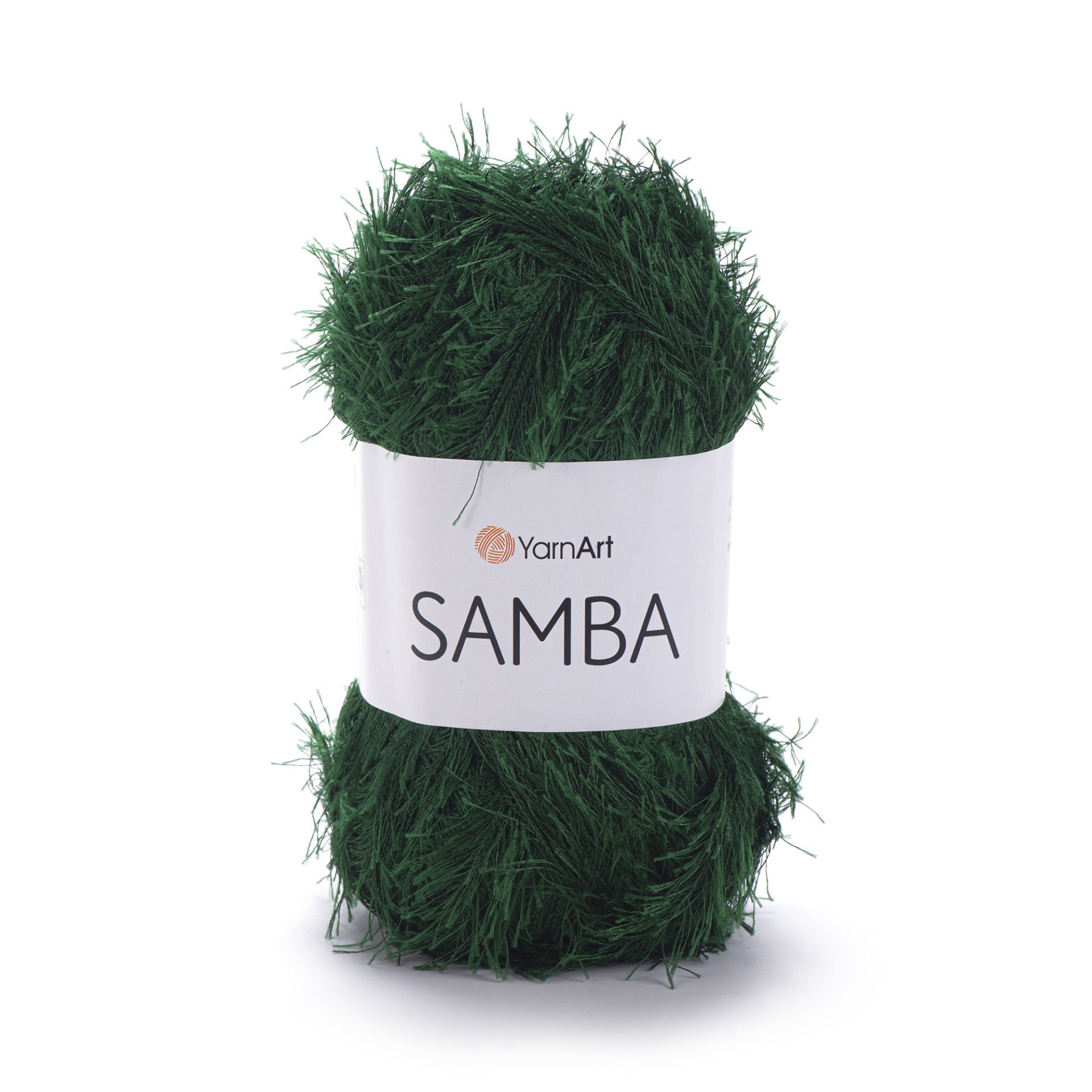 YARNART SAMBA - KNITTING YARN DARK GREEN - 200
