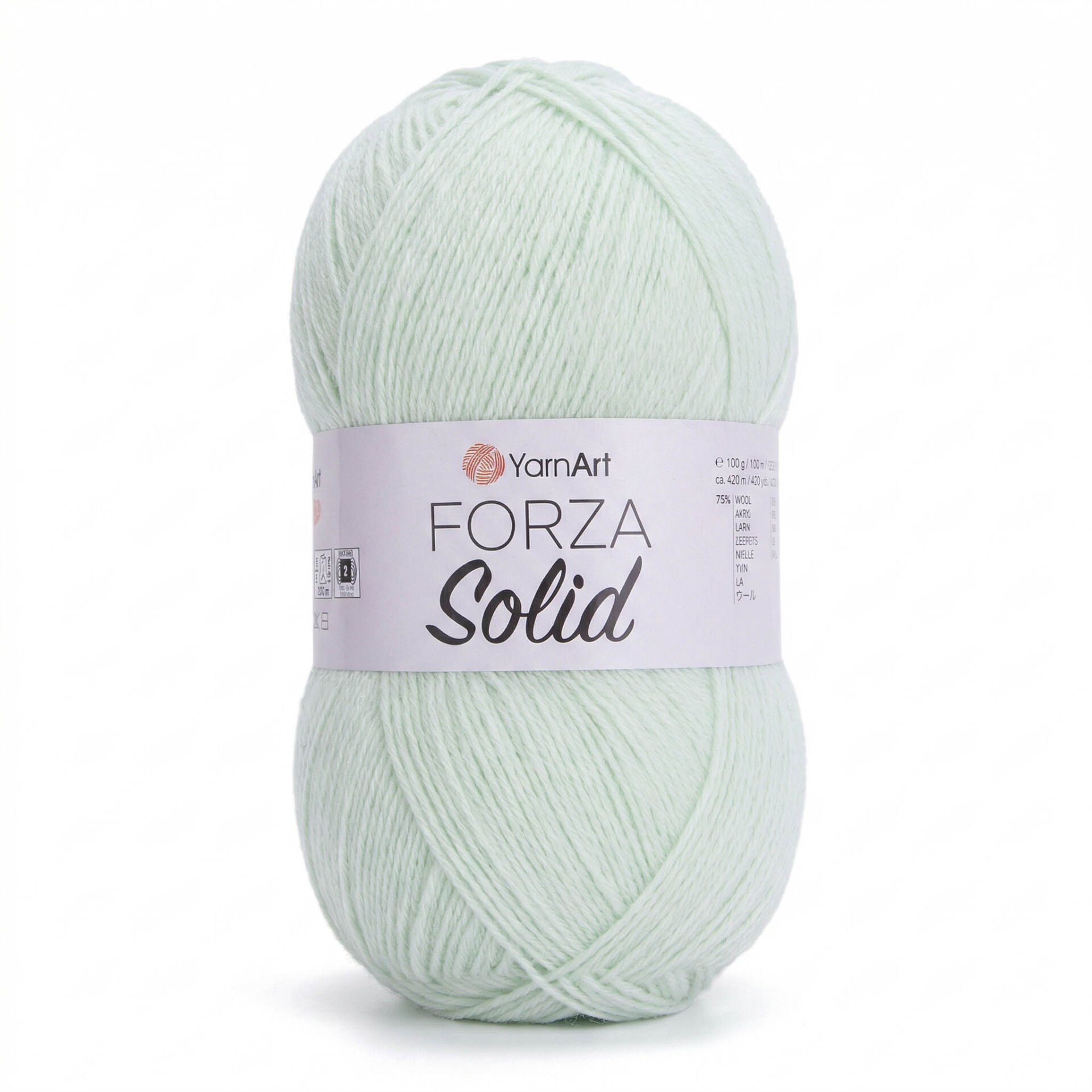 YARNART FORZA SOLID - KNITTING YARN AQUAMARINE - 4631