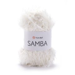 YARNART SAMBA - KNITTING YARN OFF-WHITE - 830