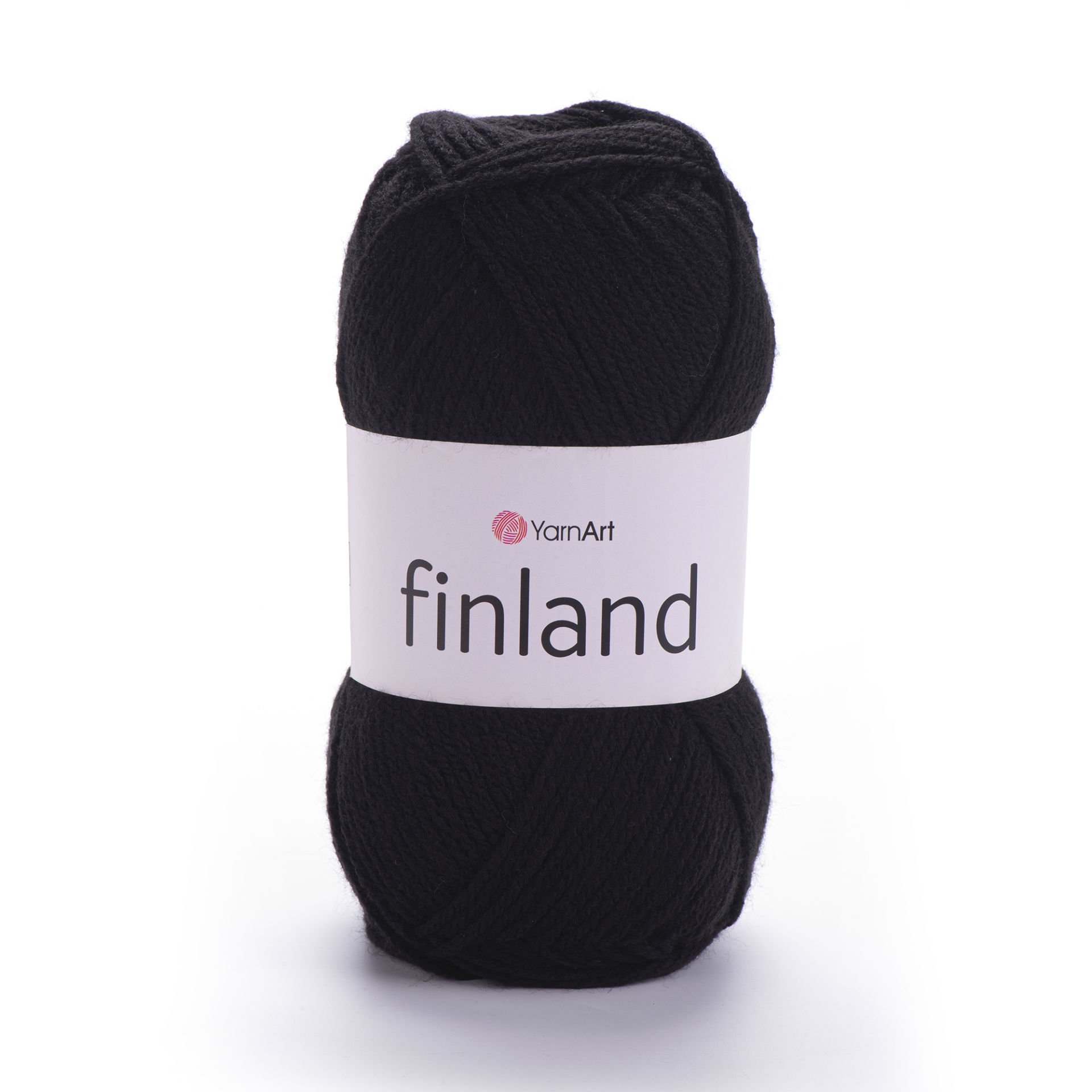 YARNART FINLAND - KNITTING YARN BLACK - 30