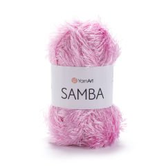 YARNART SAMBA - KNITTING YARN CANDY PINK - 2008