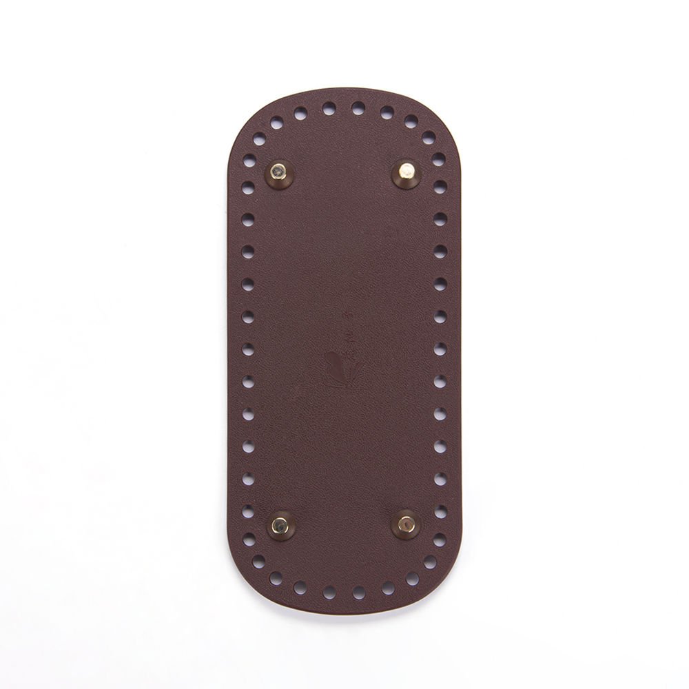 SILICONE BAG BASE 18X8 CM BROWN