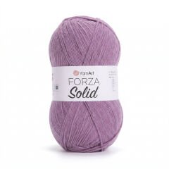 YARNART FORZA SOLID - KNITTING YARN LILAC - 4637