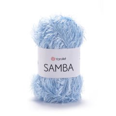 YARNART SAMBA - KNITTING YARN BABY BLUE - 2029