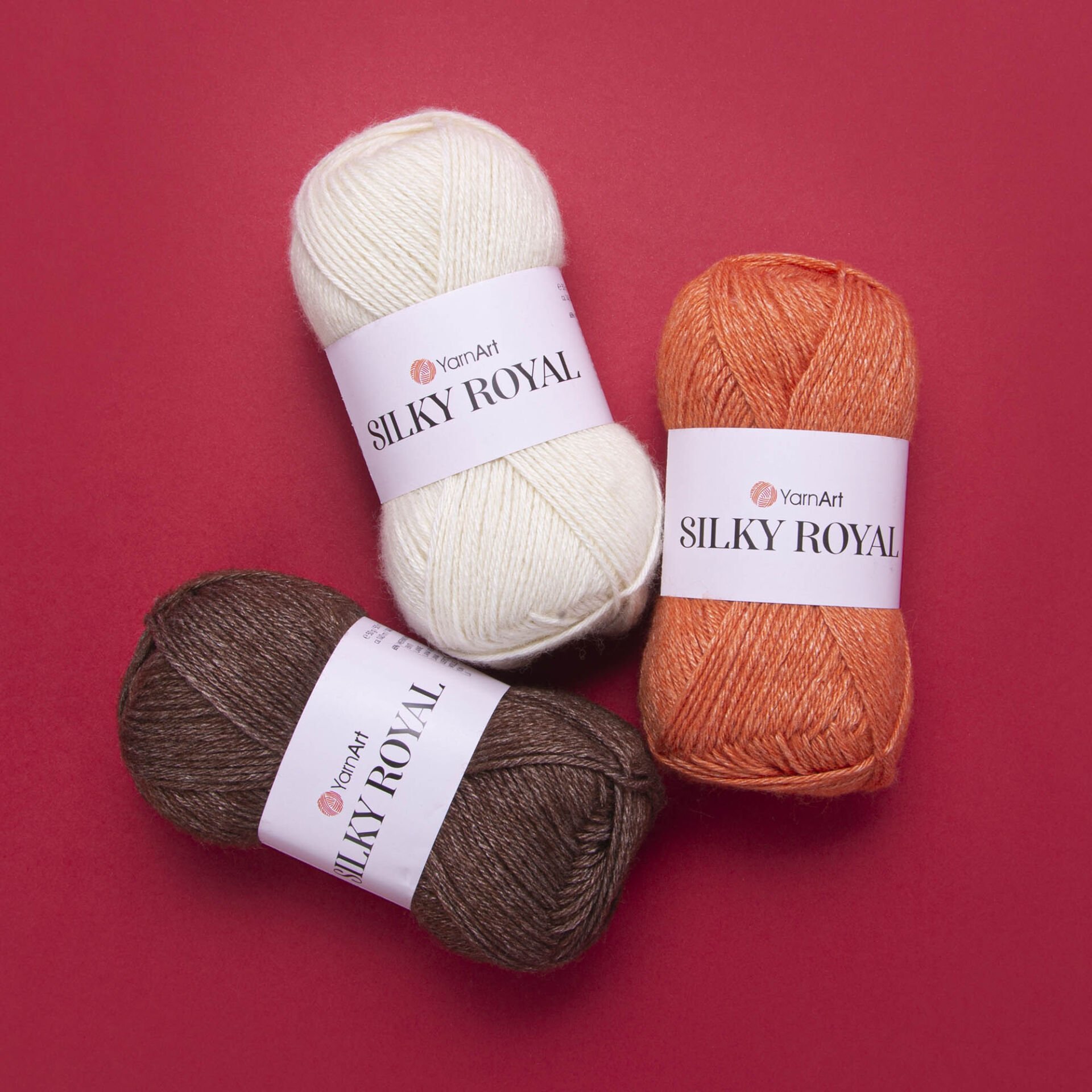 YARNART SILKY ROYAL - KNITTING YARN